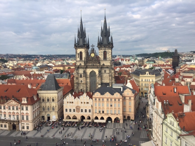 チェコの街並